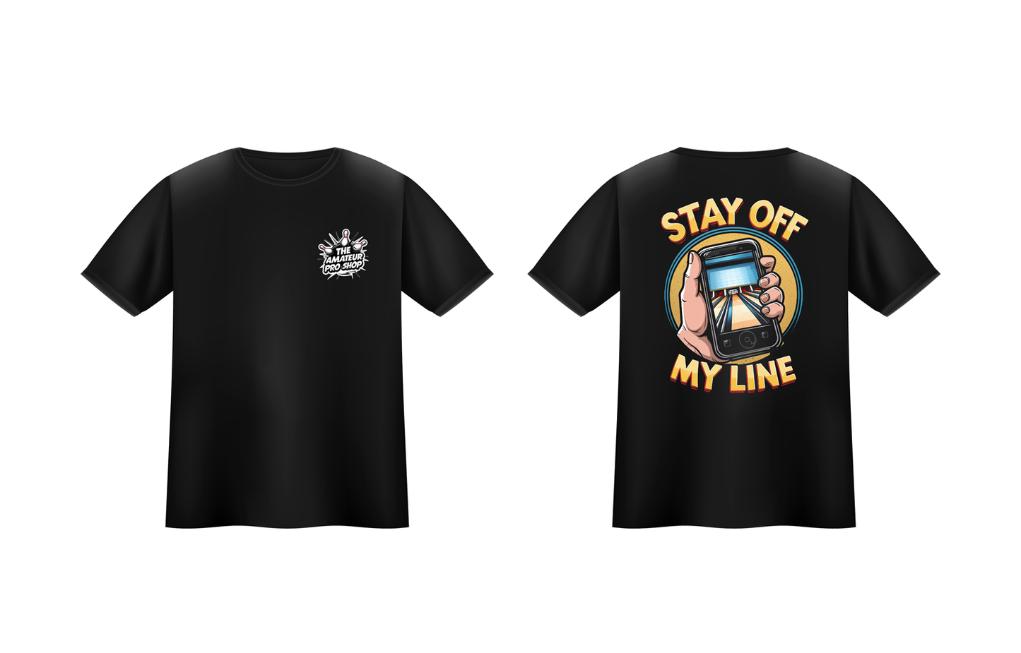 Stay Off My Line T-Shirt