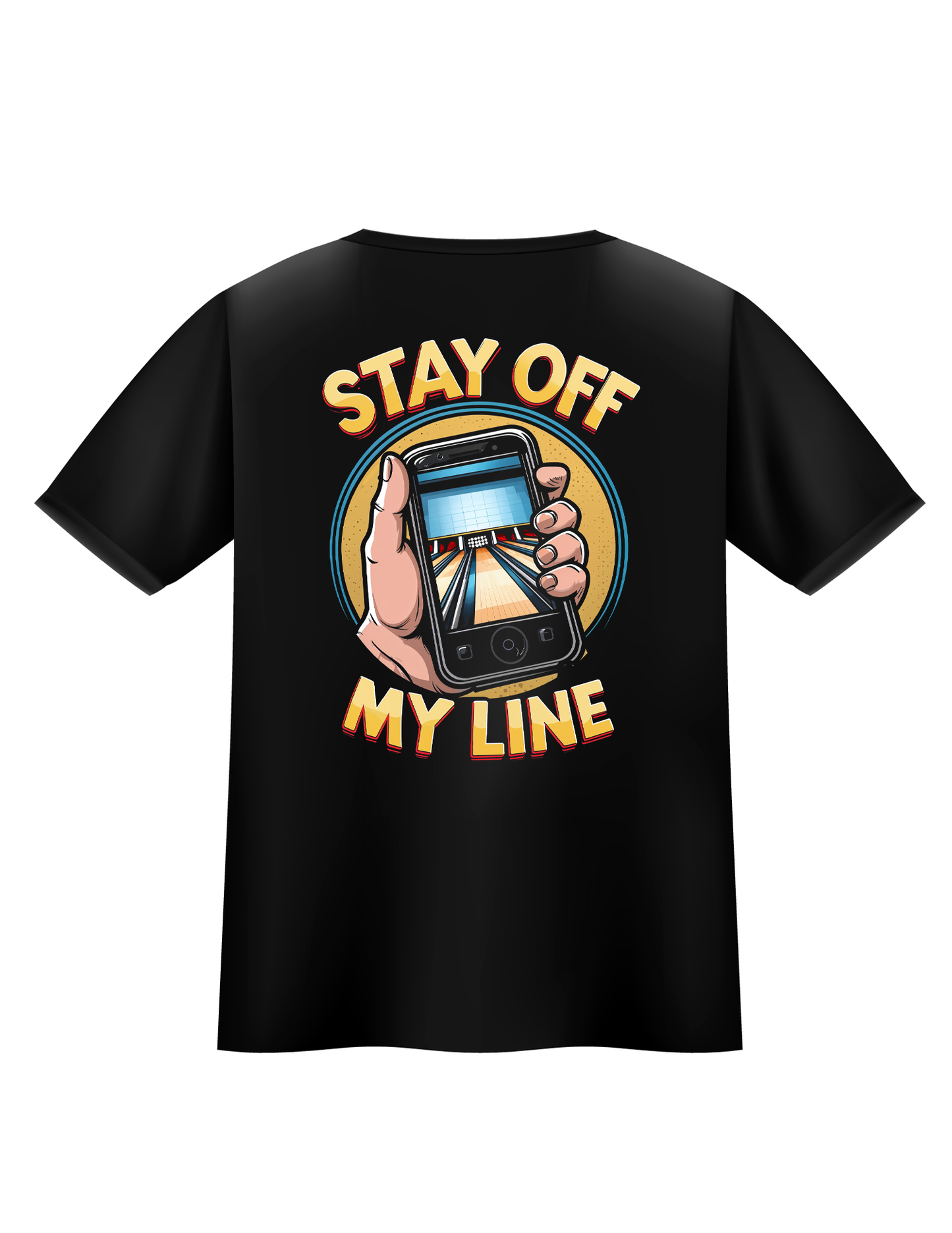 Stay Off My Line T-Shirt